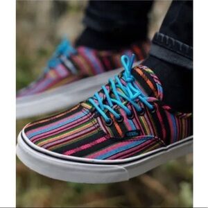 VANS Striped Lace Up Unisex Sneakers